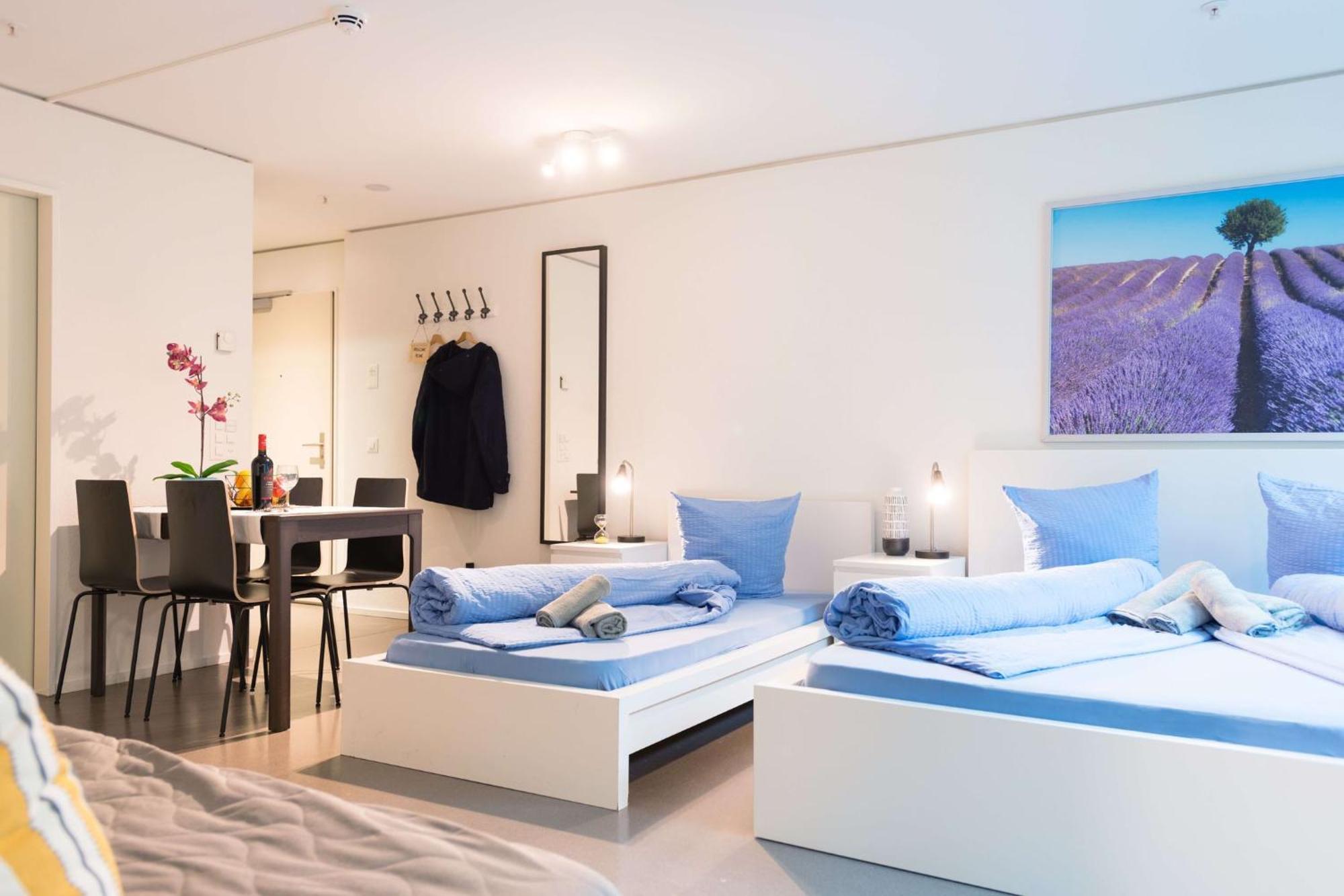 Hitrental Allmend Comfort Studios Люцерн Экстерьер фото